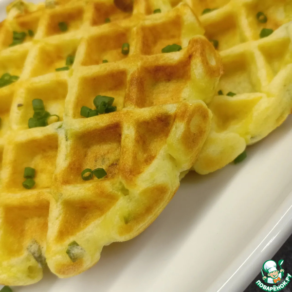 Вафли картофельные с зеленью
