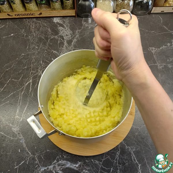 Вафли картофельные с зеленью