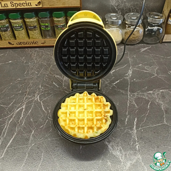 Вафли картофельные с зеленью