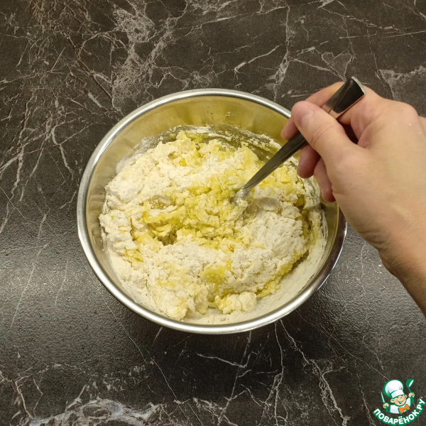 Вафли картофельные с зеленью