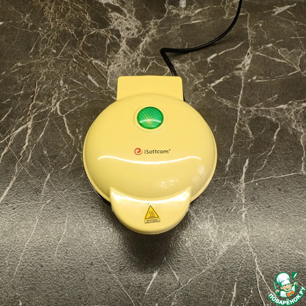 Вафли картофельные с зеленью