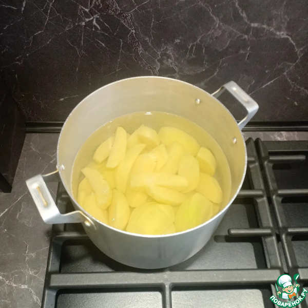 Вафли картофельные с зеленью