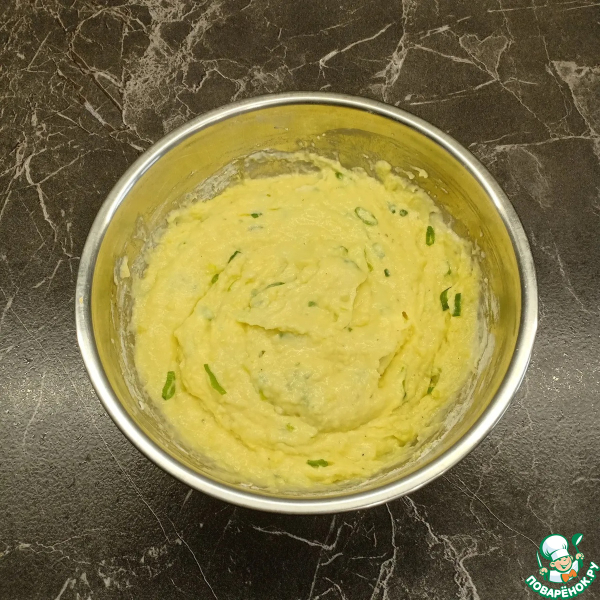 Вафли картофельные с зеленью