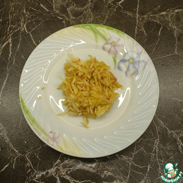 Вафли на цельнозерновой муке с яблоком