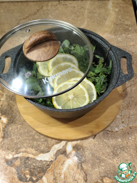 Варенье из мяты с лимоном
