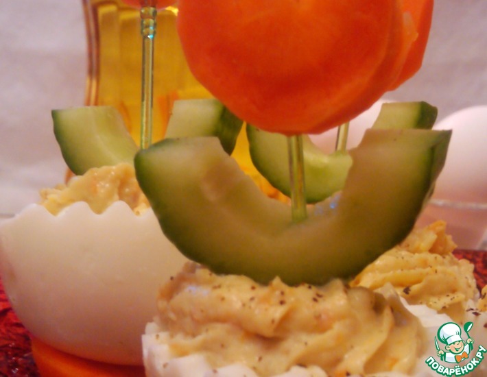 Весенние фаршированные яйца