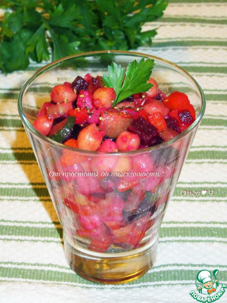 Винегрет с нутом