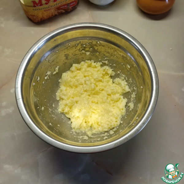 Вишневый пирог в сметанной заливке