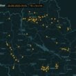 Воздушные силы запретили мониторинговым каналам публиковать карты с движением «Шахедов»: почему это важно