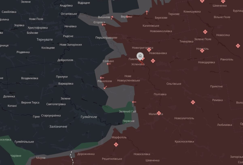 ВСУ вышли из Нововасильевского в Запорожской области