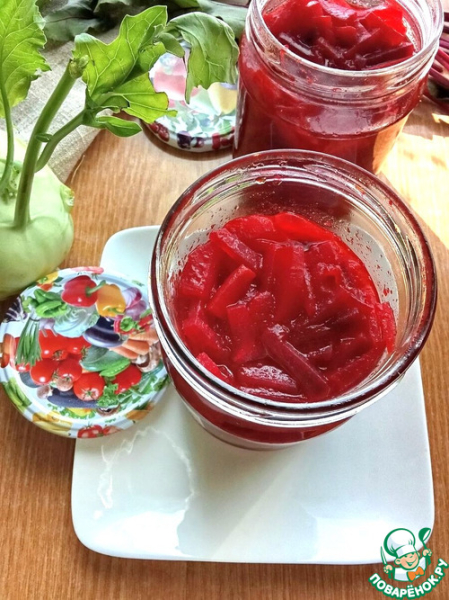 Заготовка для борща с капустой кольраби