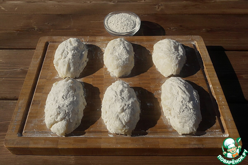 Запеченный шницель из капусты