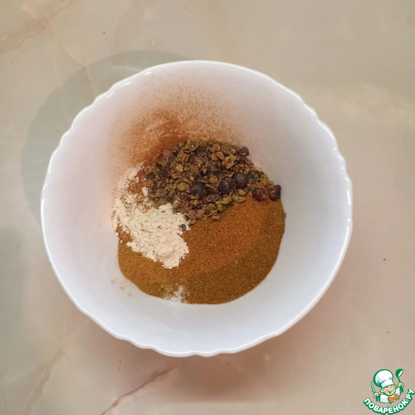 Запеченые свиные ребрышки в соево-винной глазури