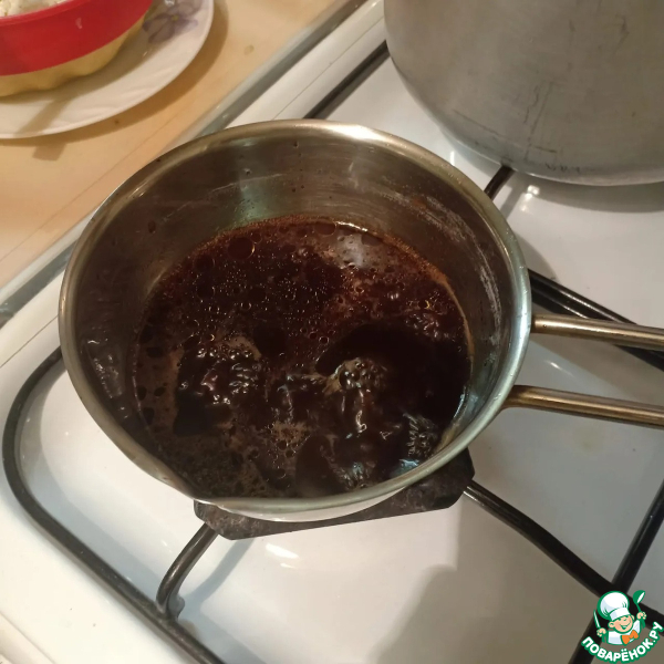 Запеченые свиные ребрышки в соево-винной глазури