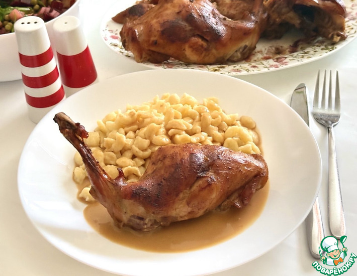 Запечённый кролик