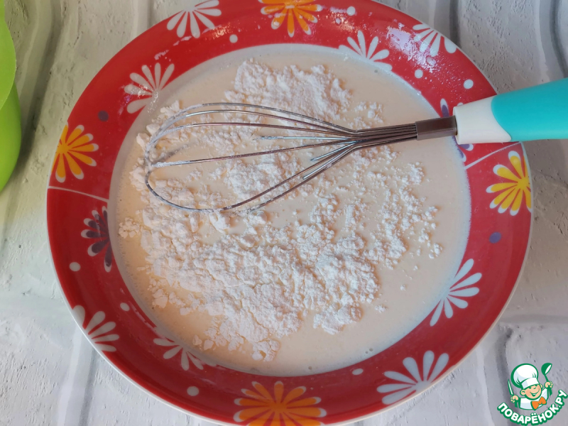 Жаккардовые блины