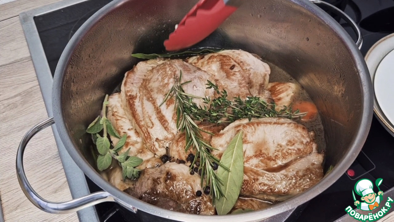 Жареная свинина по немецки