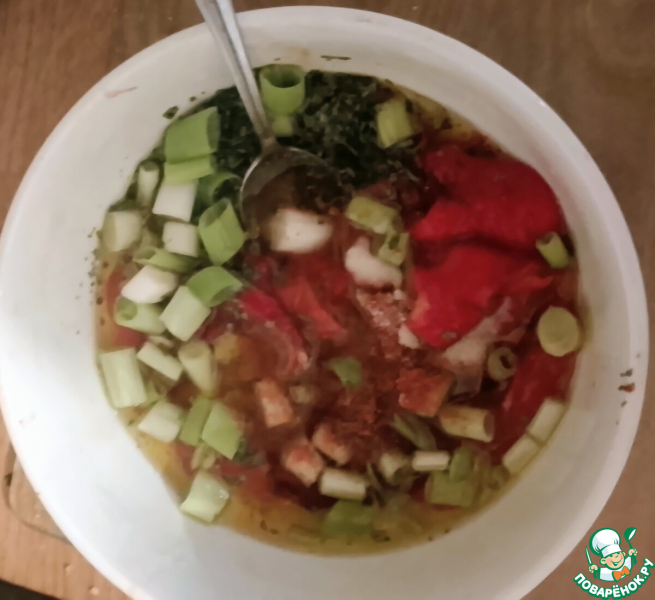 Жареная треска с эзме