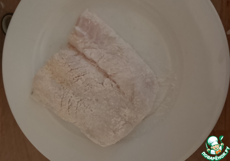 Жареная треска с эзме