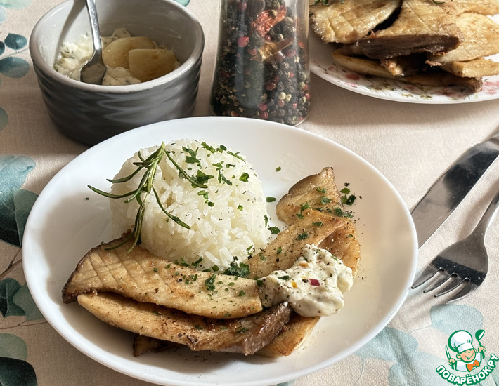 Жареные королевские вешенки