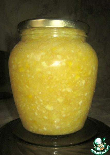 Зимняя заготовка "Баночка здоровья"